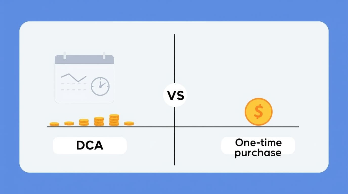DCA vs lump sum: how to enter crypto without trying to time the bottom