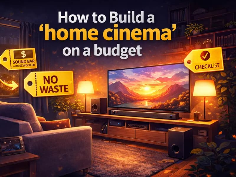 How to Build a Home Cinema Without Wasting Money