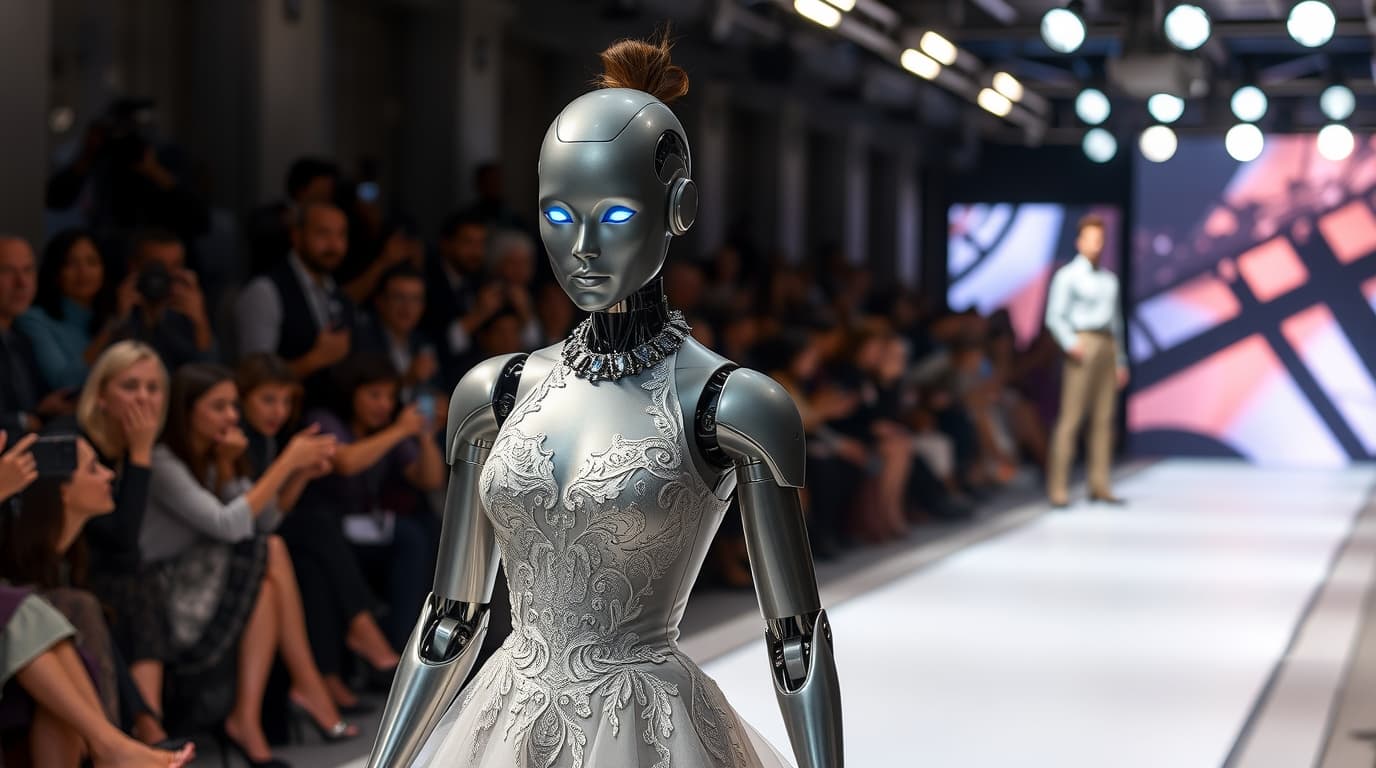 Paris Fashion Week: when a humanoid robot becomes a model