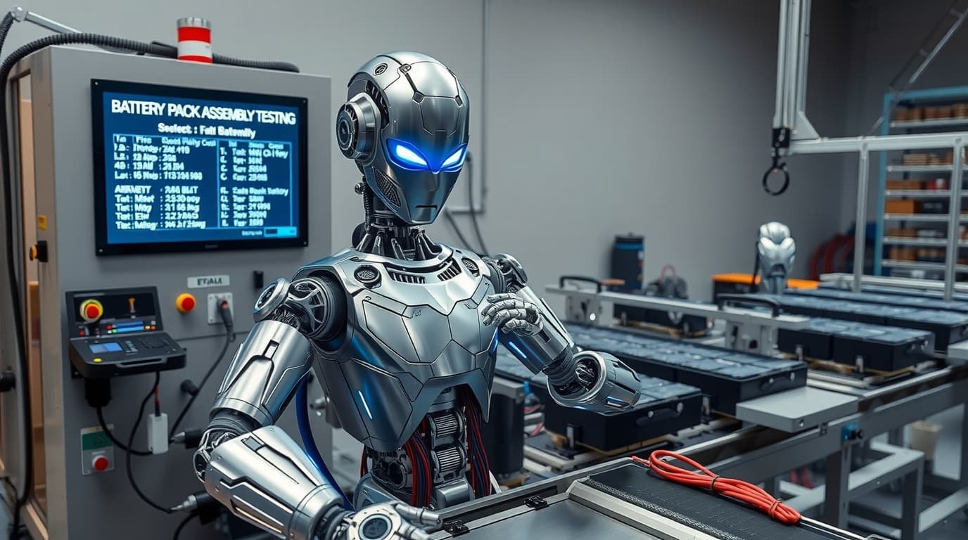 CATL brings humanoid robots into battery-pack production: “Xiaomo” handles high-voltage connectors at scale