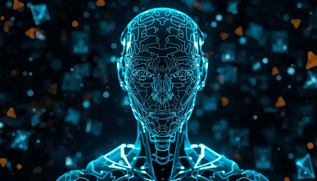 AI video generator interface creating a cinematic scene from text