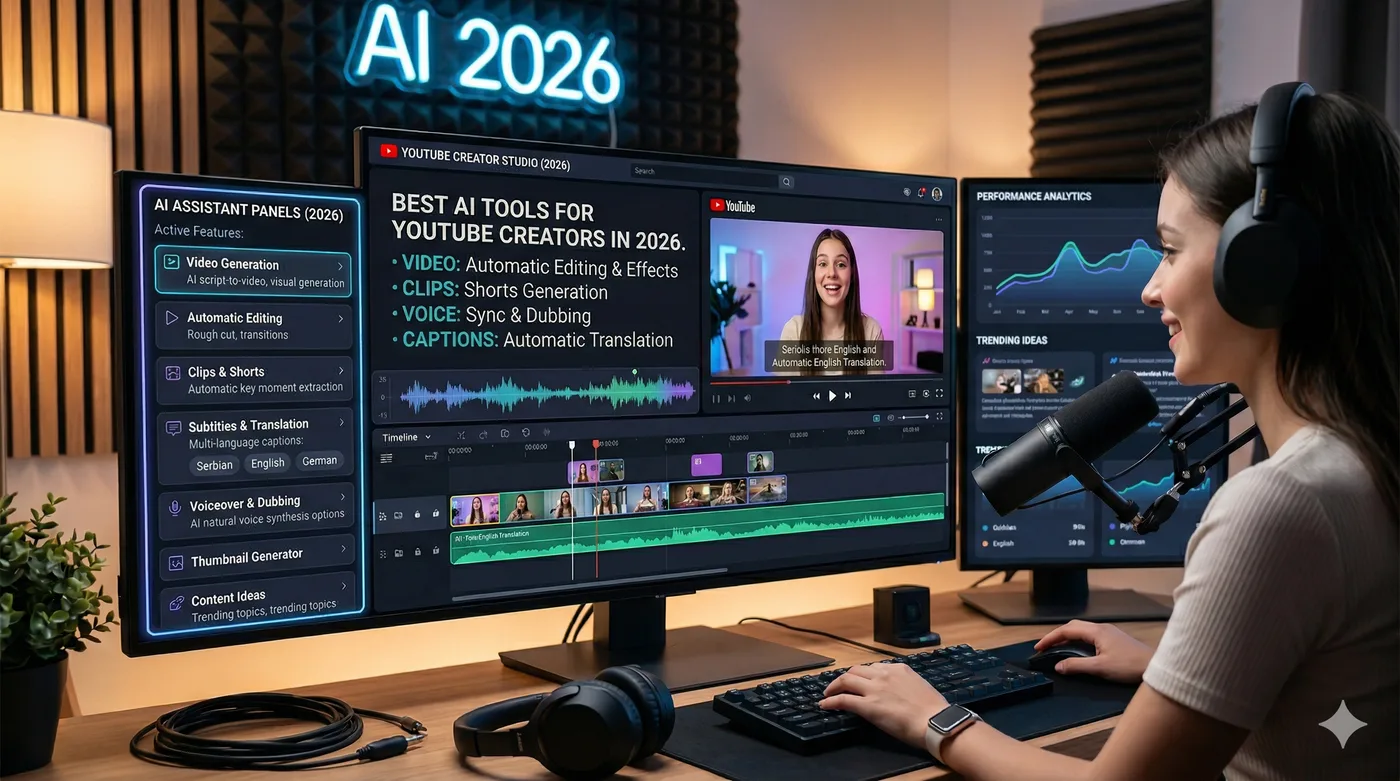A modern AI-powered workflow for YouTube creators